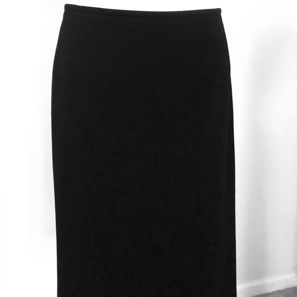 Calvin Klein Straight Black Skirt